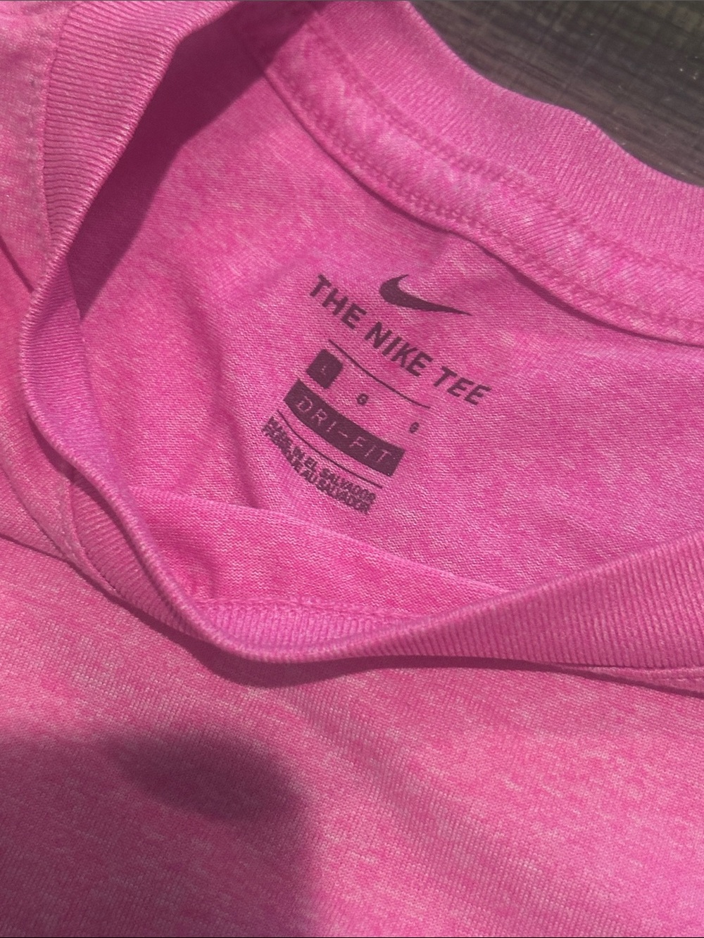 Nike Women’s Dri-Fit T-Shirt Bundle - Hot Pink, Light Blue/Turquoise, Royal Blue - Picture 4 of 10